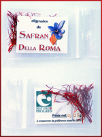 Sachet de stigmates de safran bio catalan Della Roma